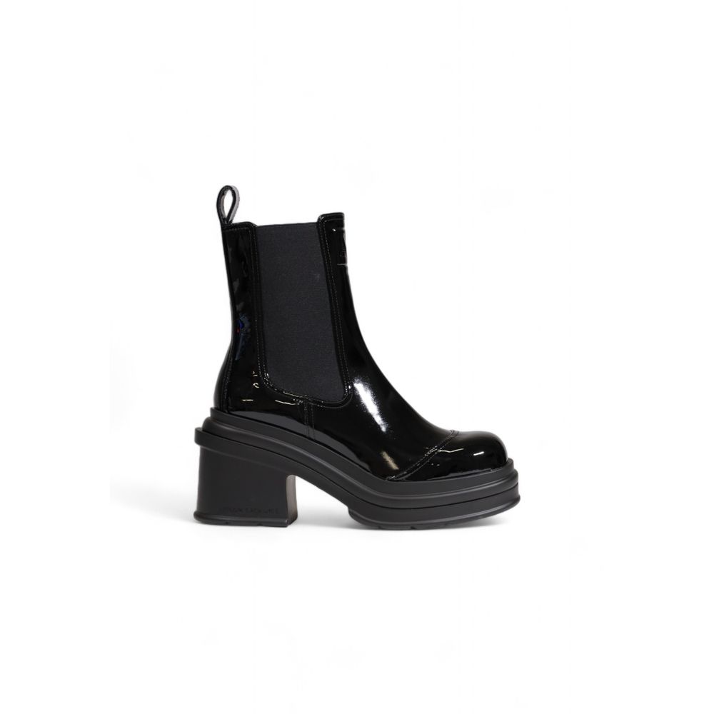 Black Polyester Ankle