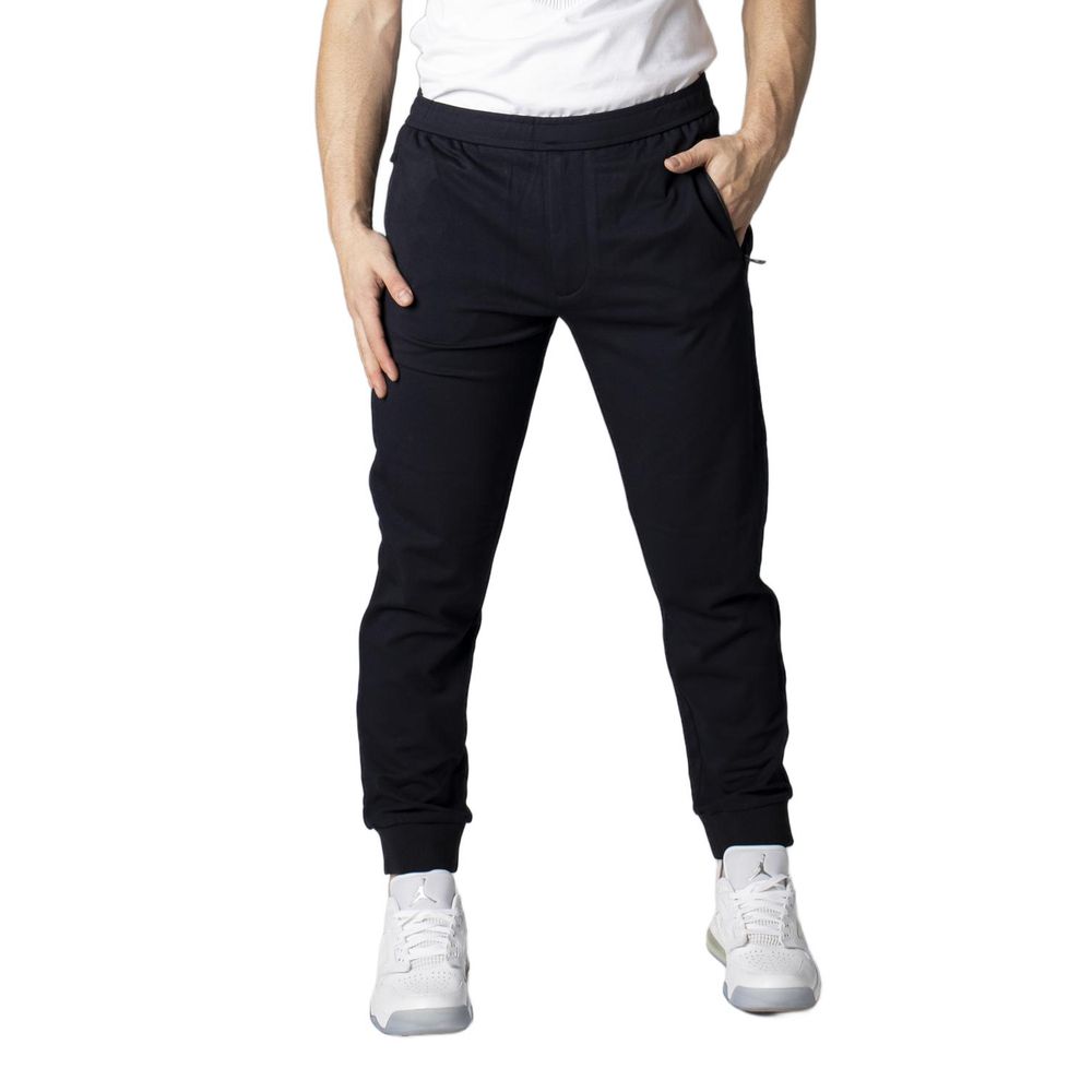 Blue Viscose Skinny Pant