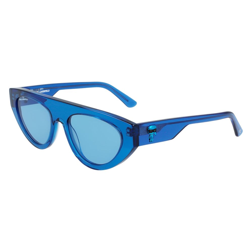 Blue Haircalf Sunglasses