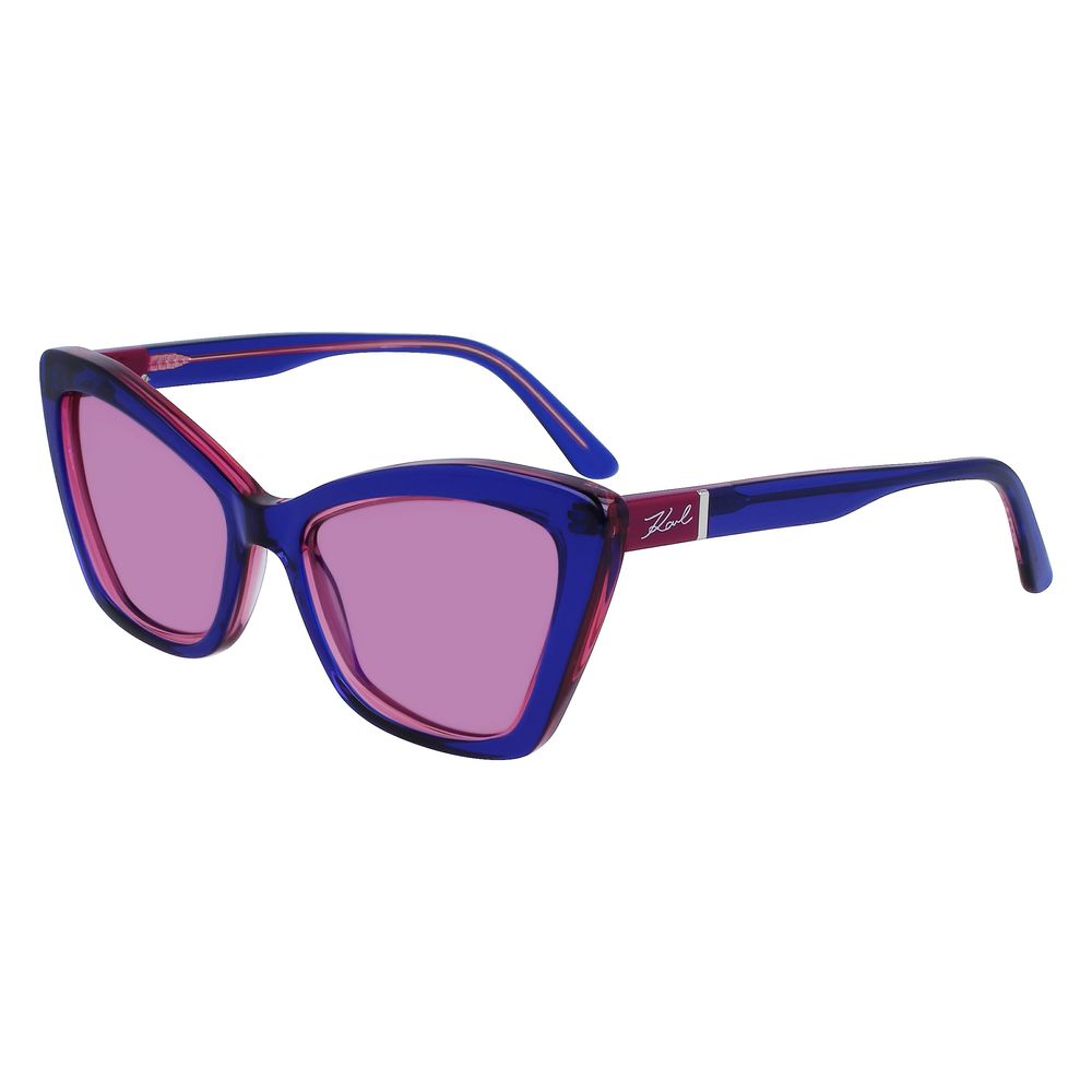 Blue Haircalf Sunglasses