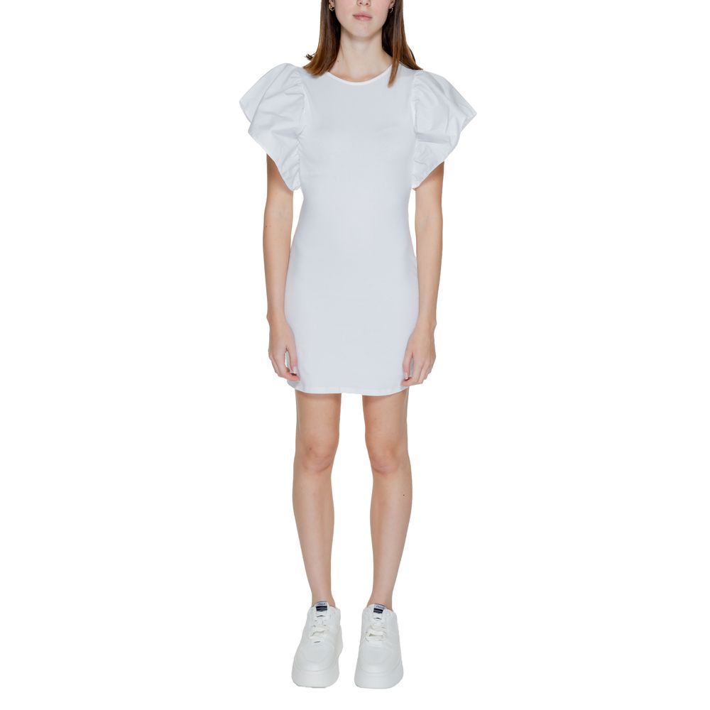 Only White Cotton Midi