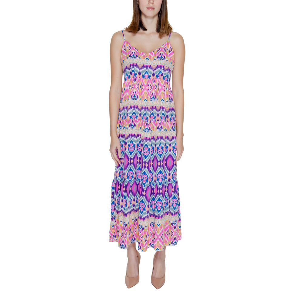 Only Multicolor Recycled Polyester Long