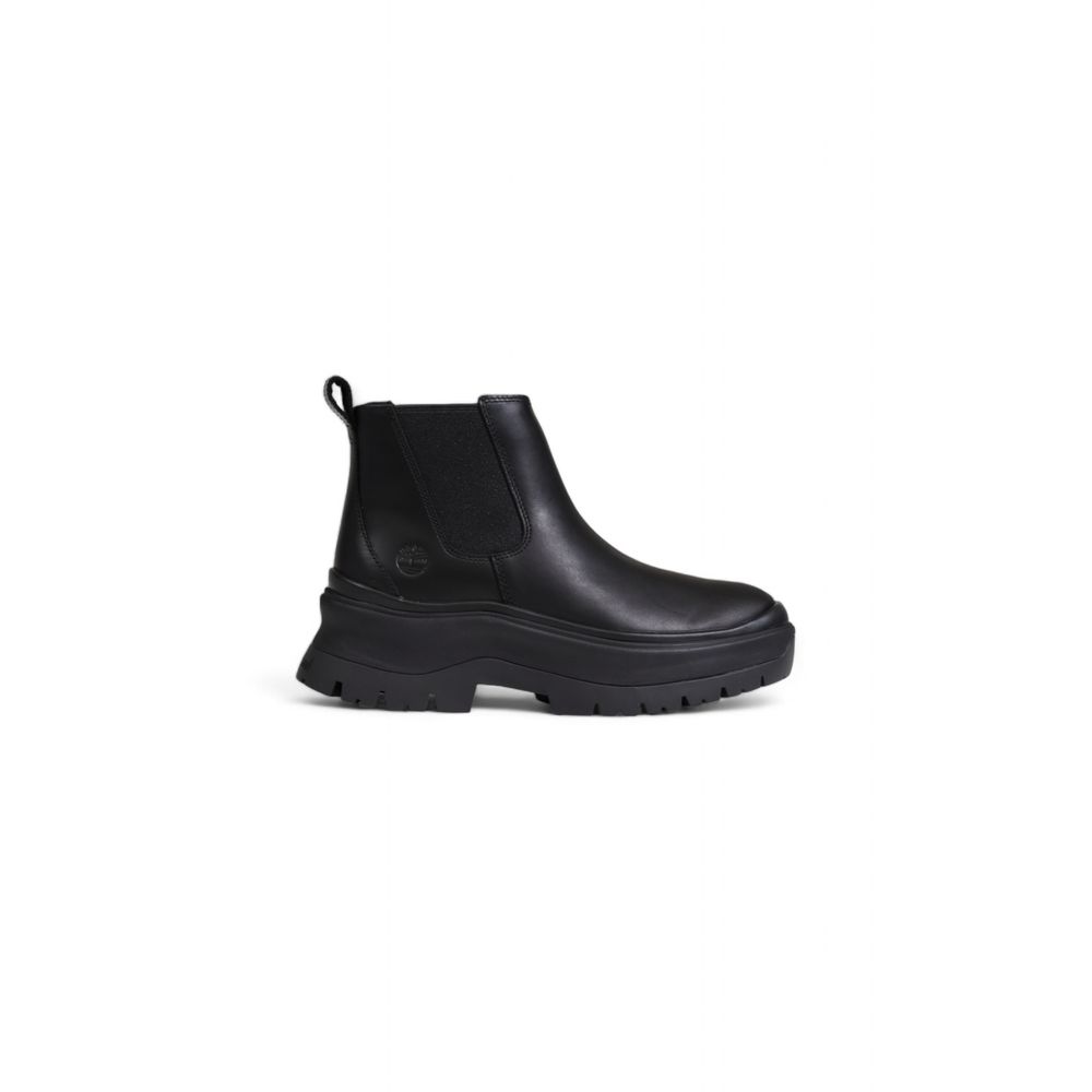 Black Leather Ankle