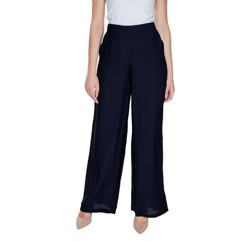 Vero Moda Black Viscose Pant