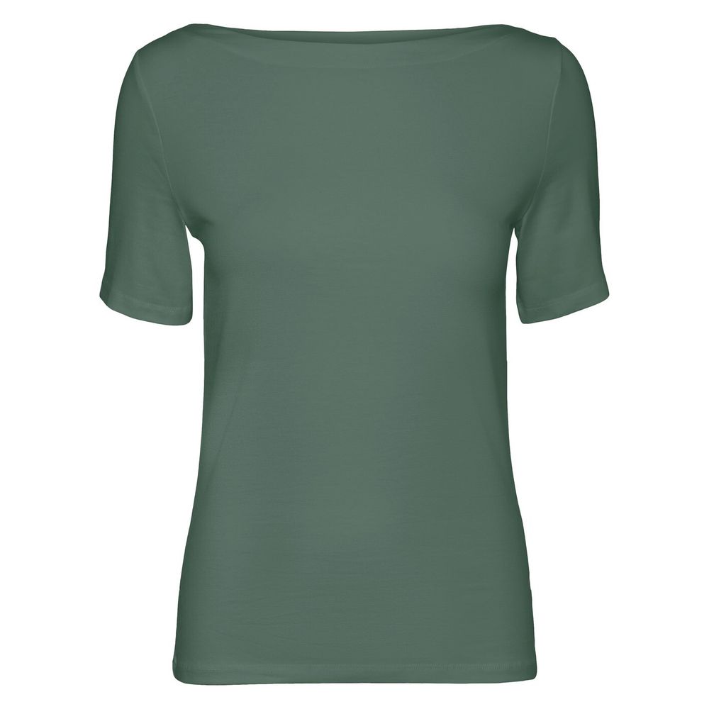 Vero Moda Green Viscose T-Shirt