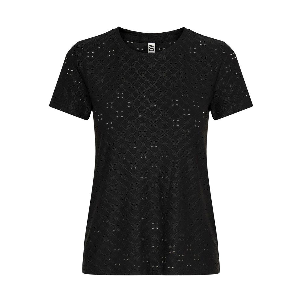 Black Polyester T-Shirt