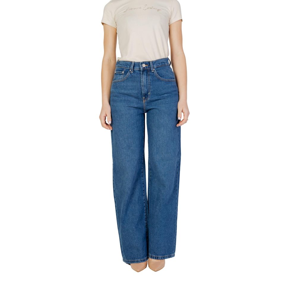 Only Blue Cotton Relaxed Fit Jean