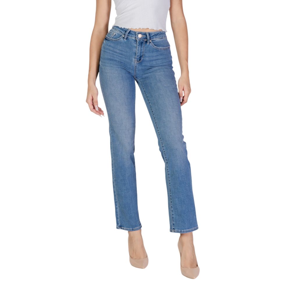 Vero Moda Light Blue Cotton Mom Jean