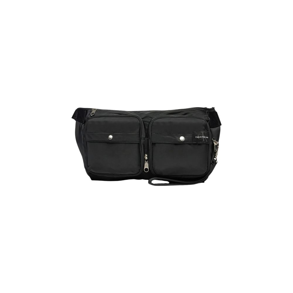 Black Recycled Polyester Belt Bag