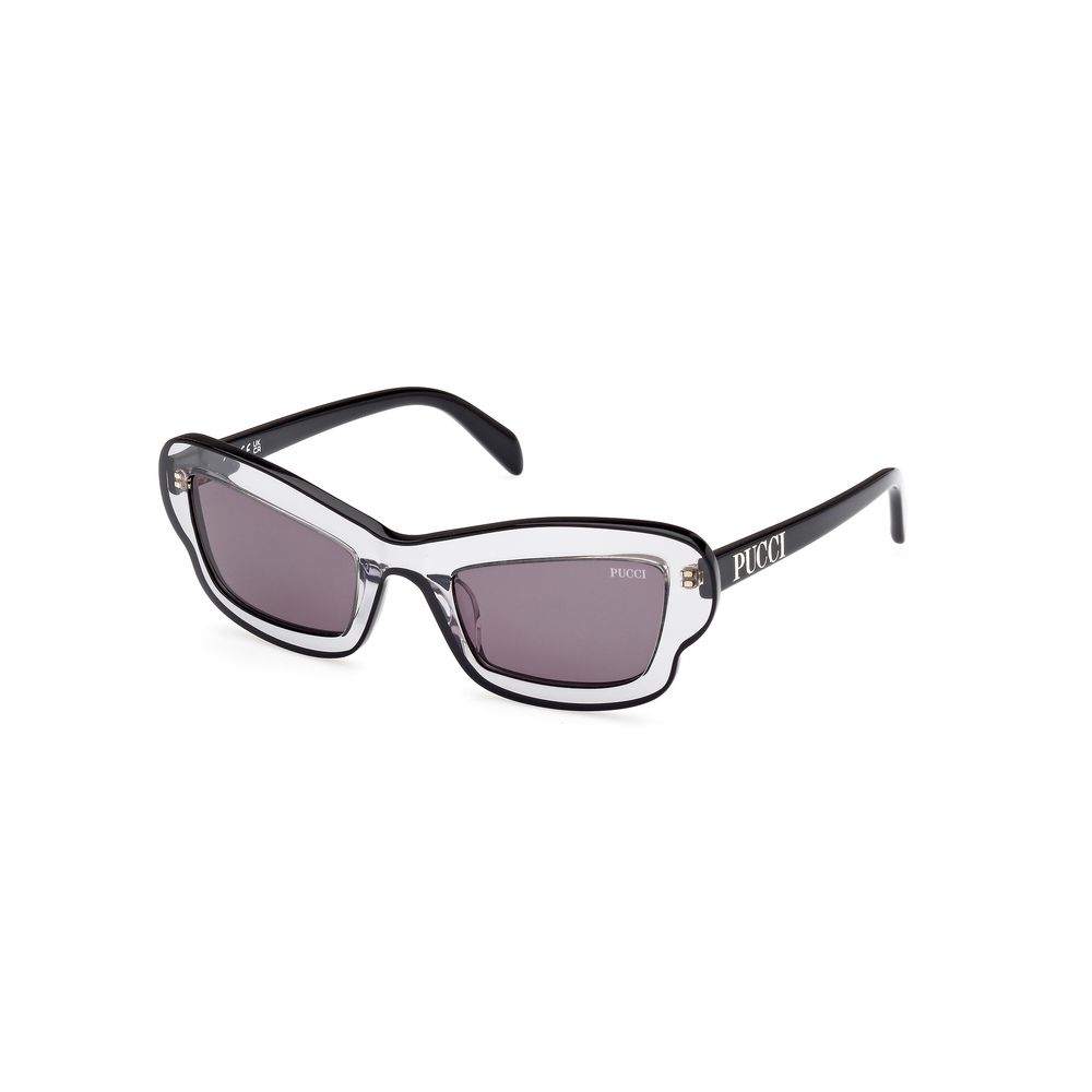 Emilio Pucci Gray Haircalf Sunglasses