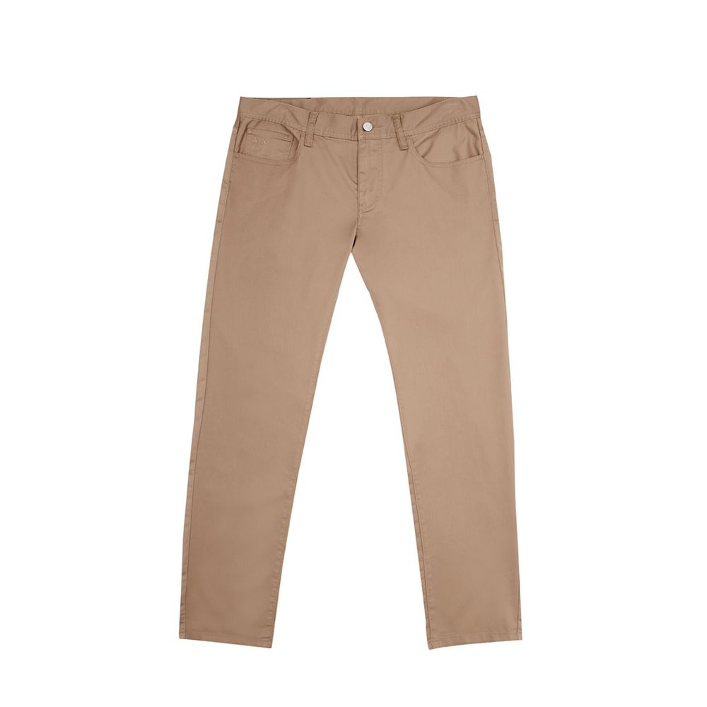 Brown Cotton Pant