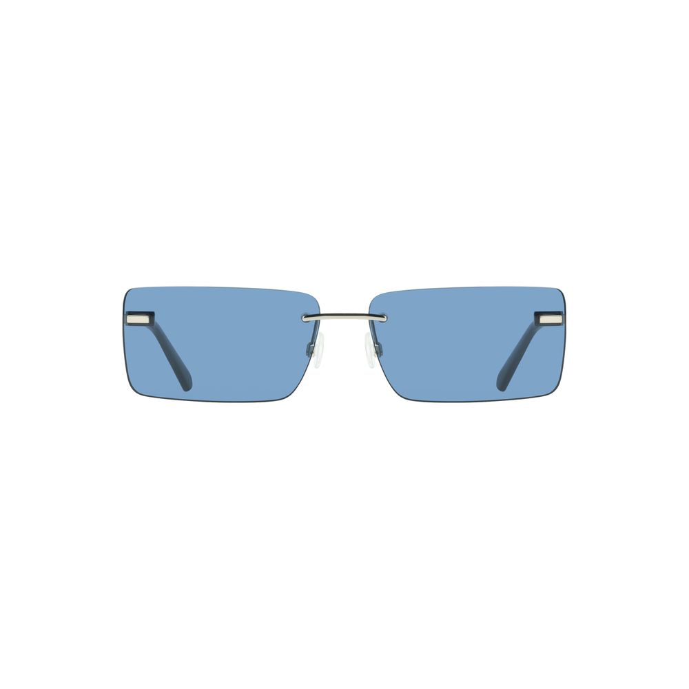 Blue Metal Women Sunglass