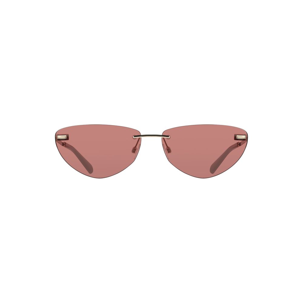 Calvin Klein Pink Metal Women Sunglass