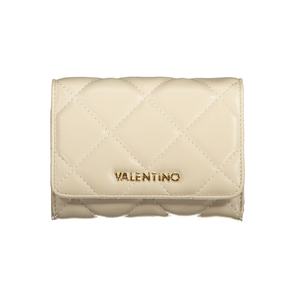 Mario Valentino Beige Polyethylene Wallet