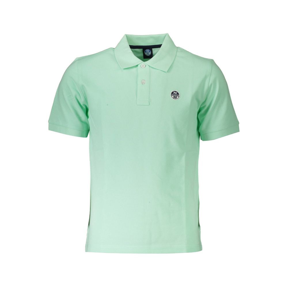North Sails Green Cotton Polo Shirt