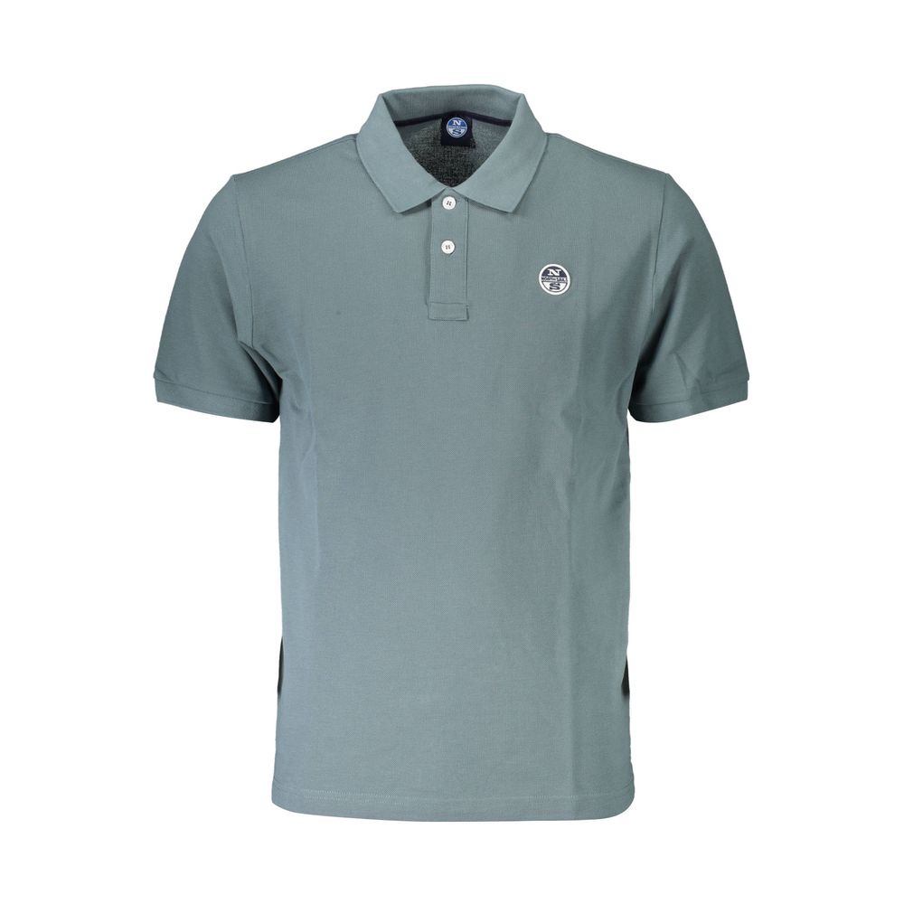 North Sails Green Cotton Polo Shirt