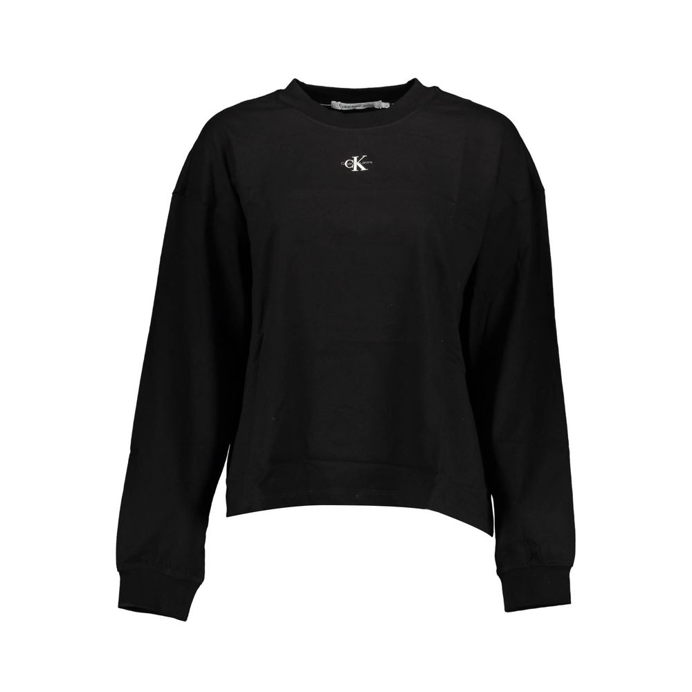 Calvin Klein Black Cotton Tops & T-Shirt
