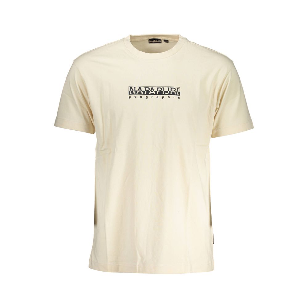 Napapijri White Cotton T-Shirt