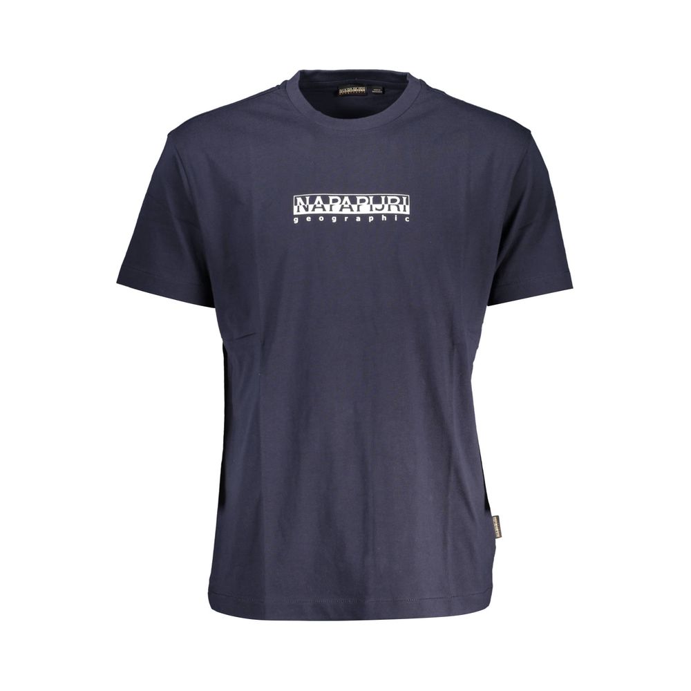 Napapijri Blue Cotton T-Shirt