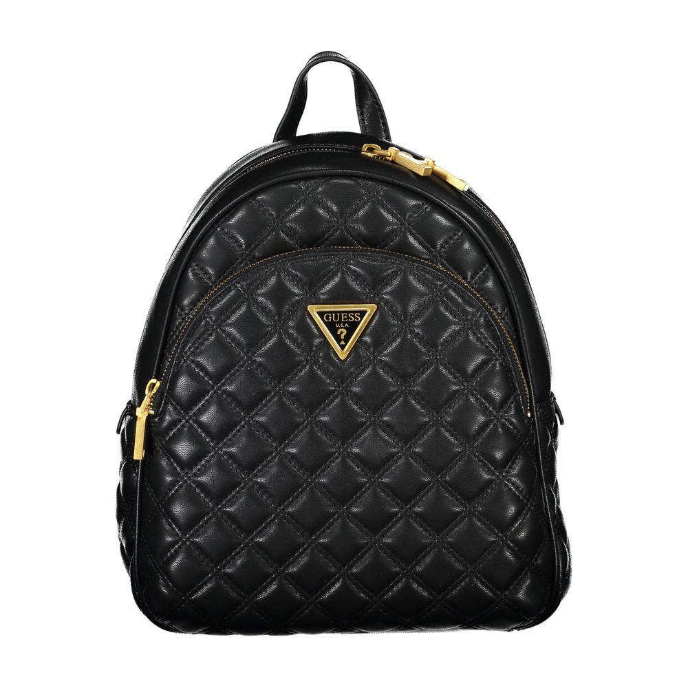 Black Polyethylene Backpack