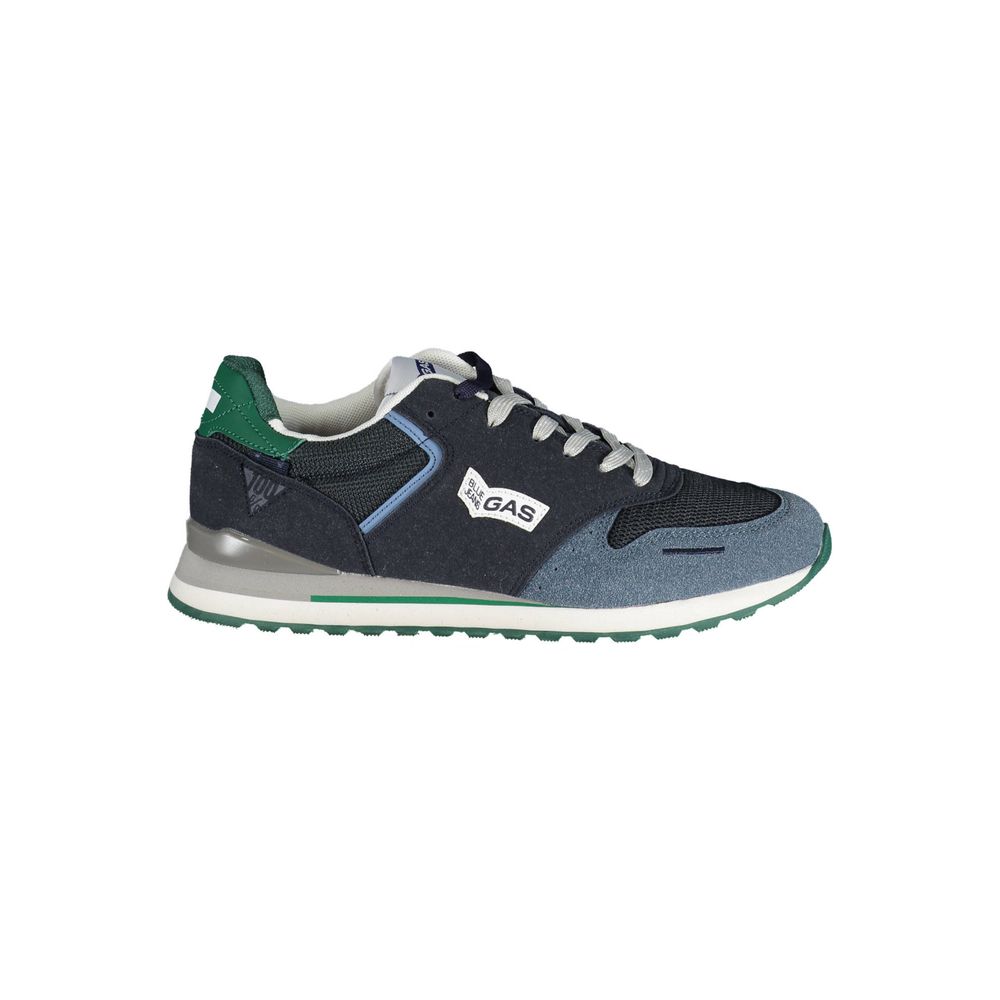 Gas Blue Polyester Sneaker