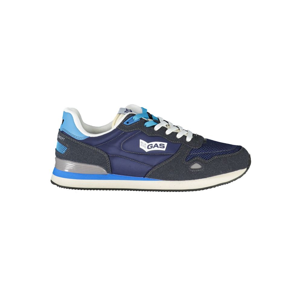 Gas Blue Polyester Sneaker