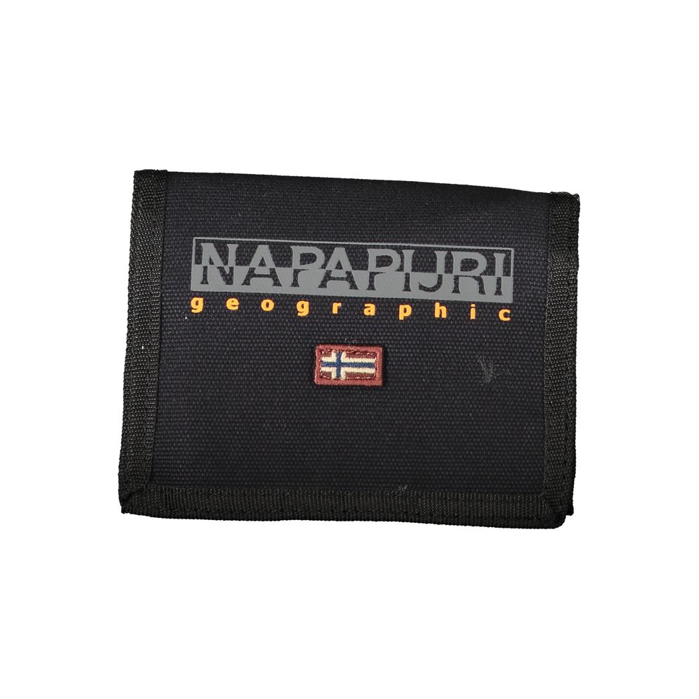 Napapijri Black Cotton Wallet