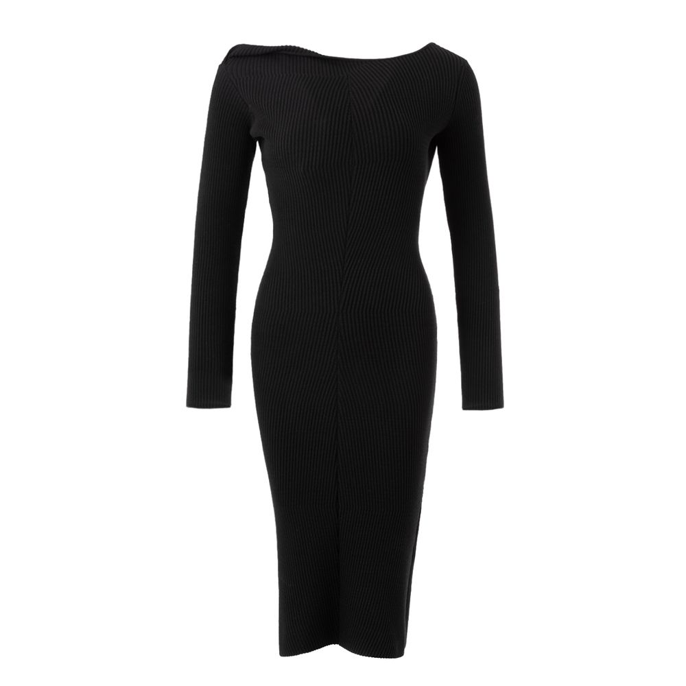 Black Wool Long