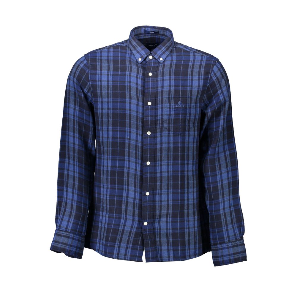 Gant Blue Cotton Shirt