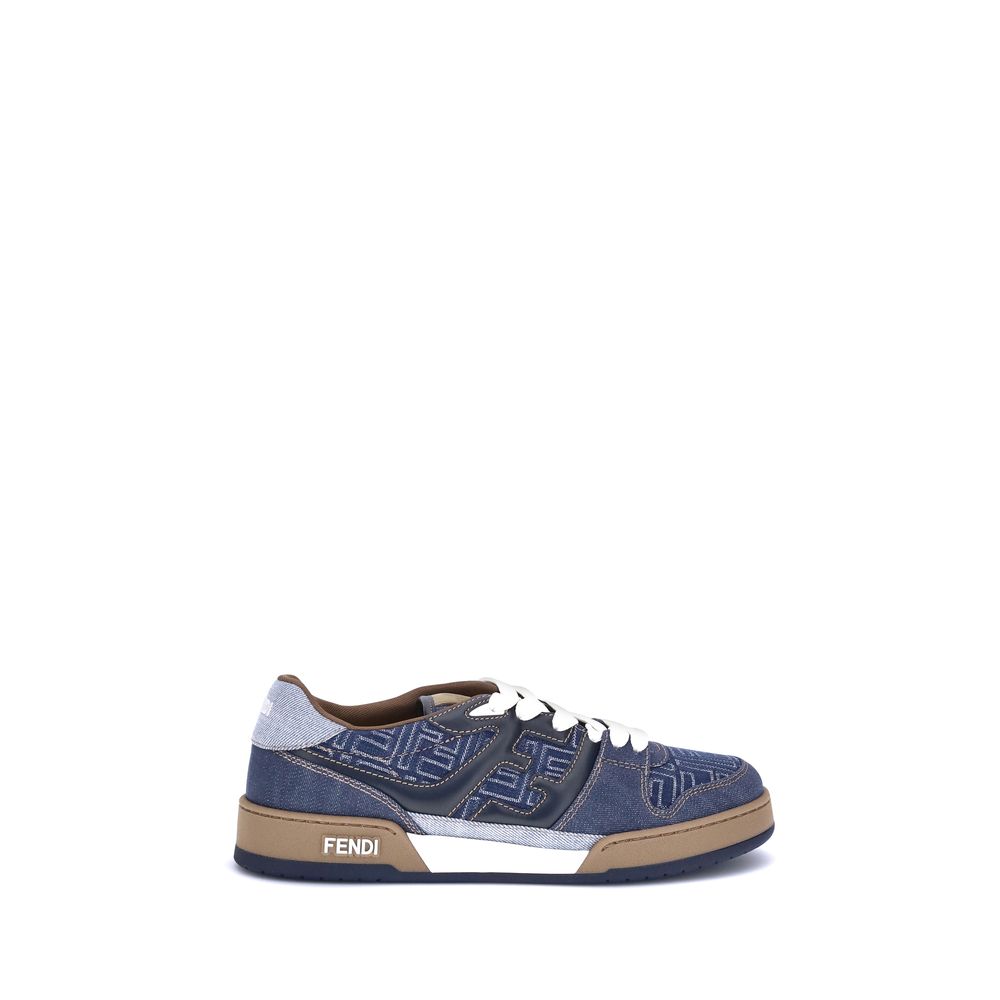Fendi FF Denim Sneakers