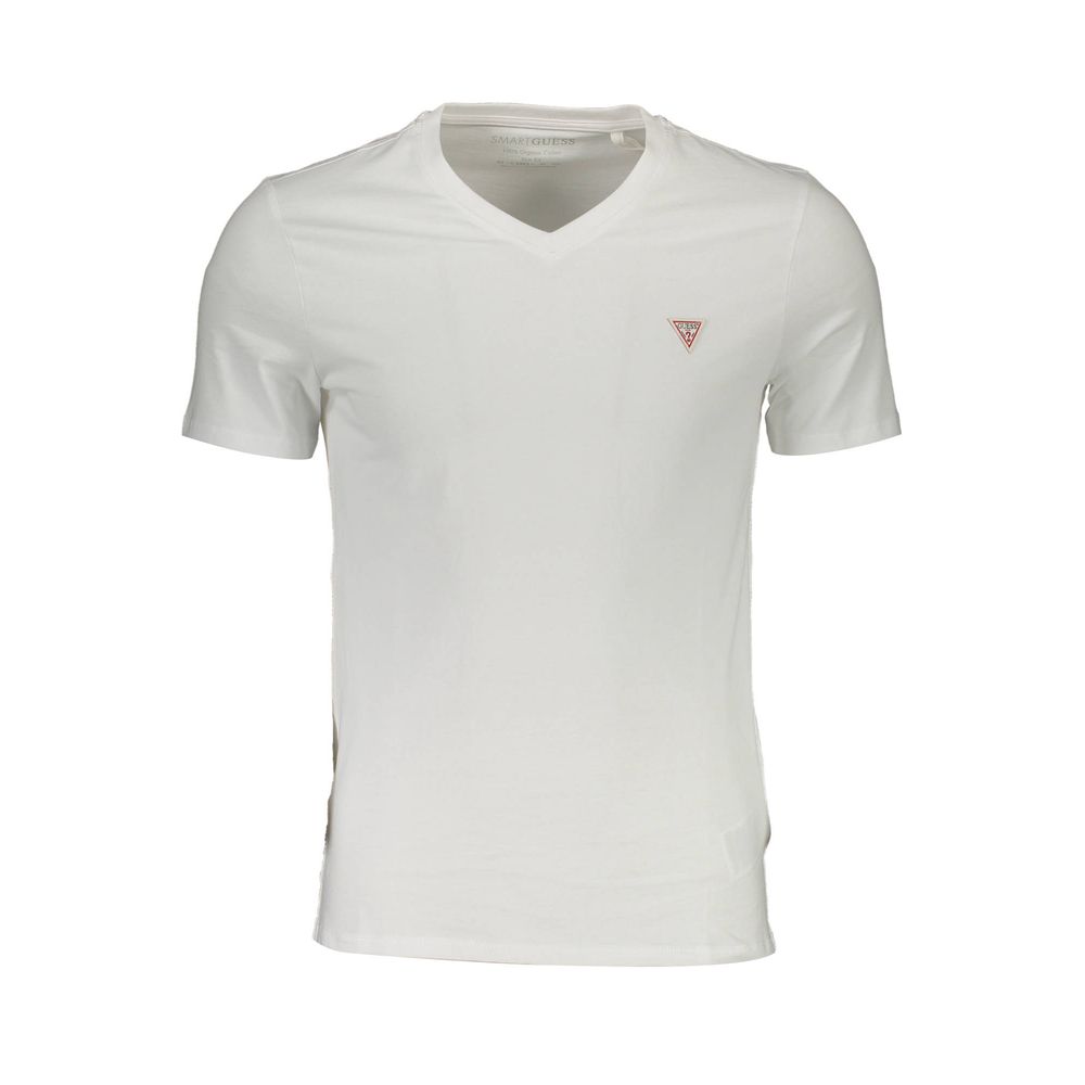 White Organic Cotton Men T-Shirt