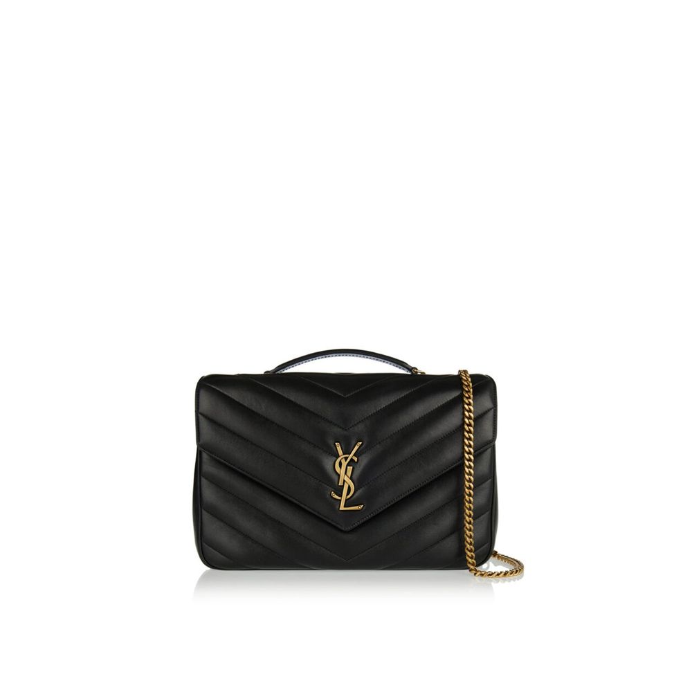 Loulou Large Leather Shoulder Bag
