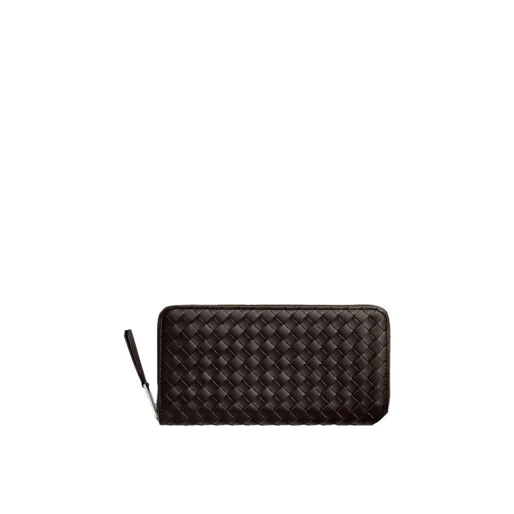 Intrecciato Zip Around Wallet