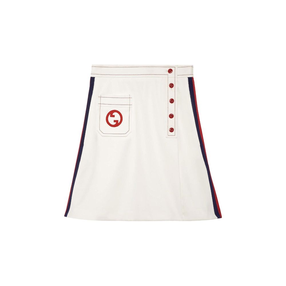 Interlocking G A-line Skirt