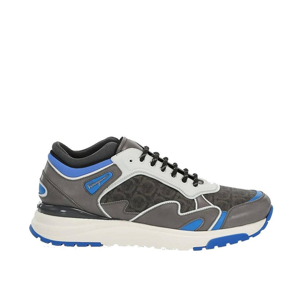 Leather Logo Sneakers