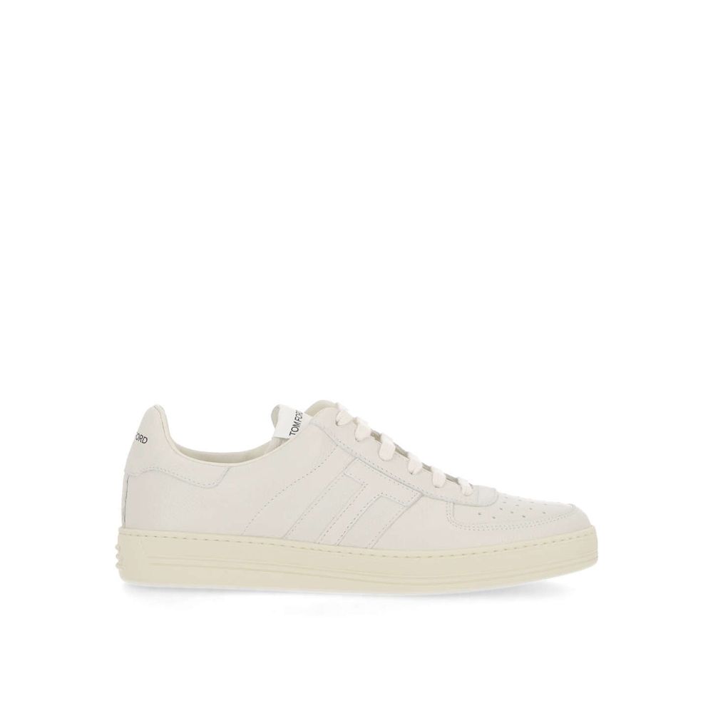 Leather Logo Sneakers