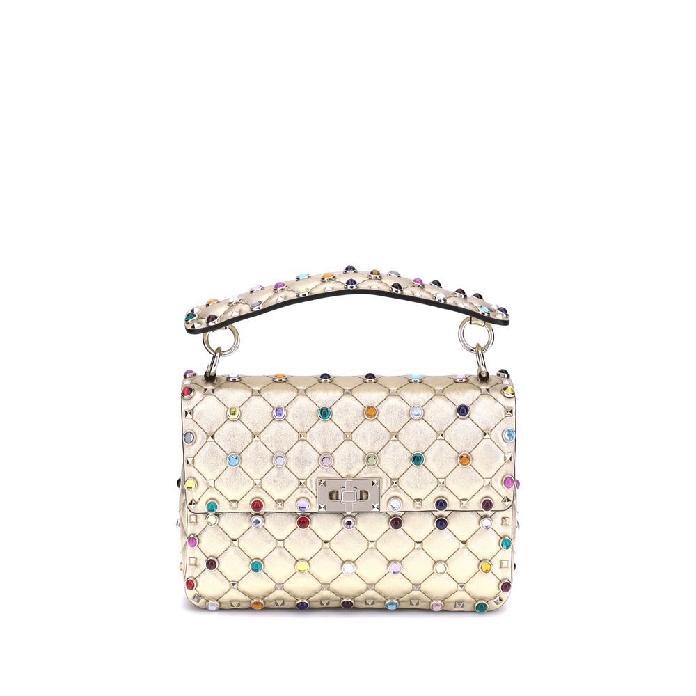 Medium Rockstud Spike Shoulder Bag