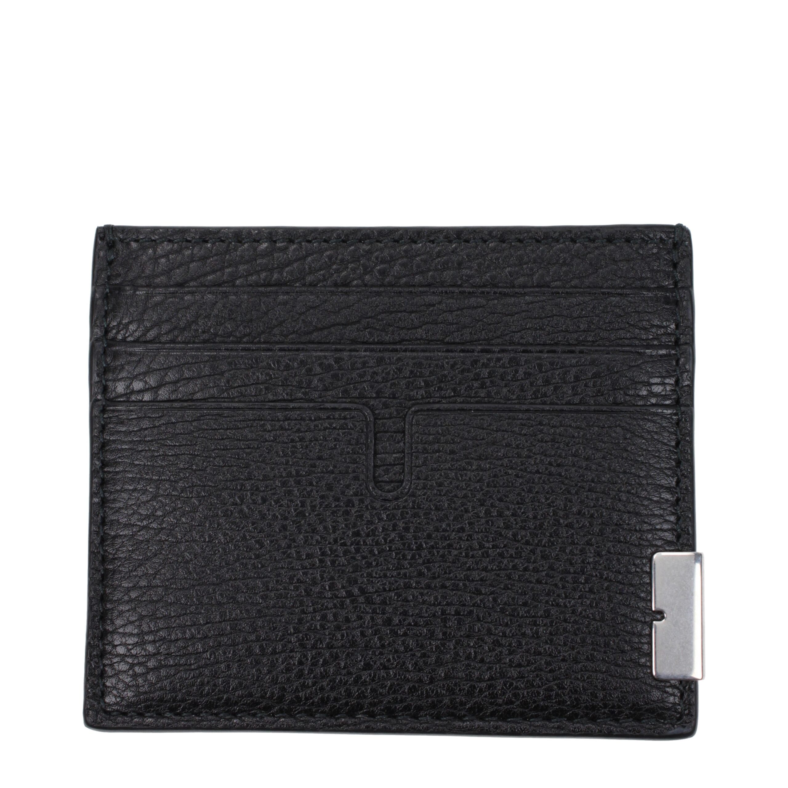 Black Leather Cardholder