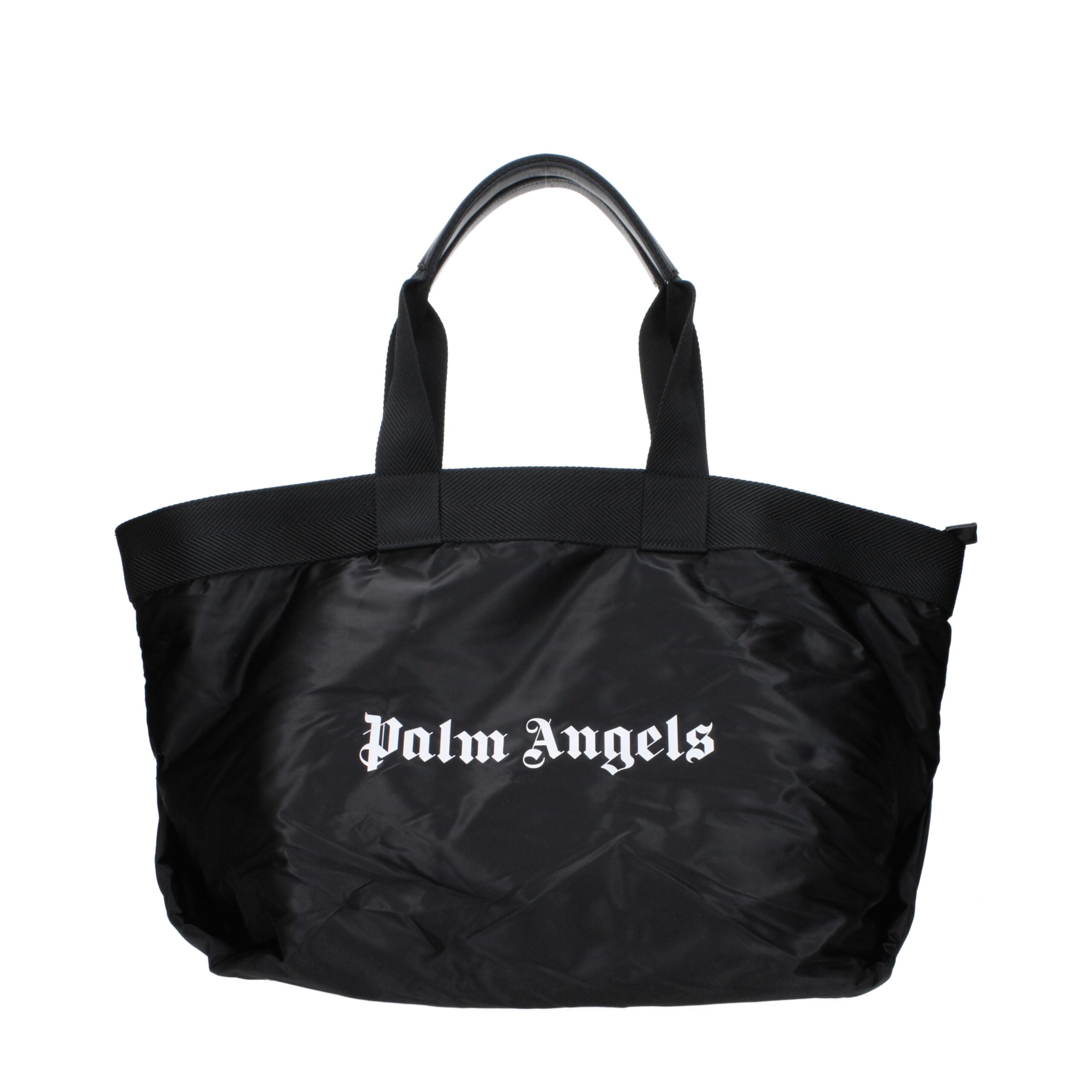 Black Fabric Shoulder Bag