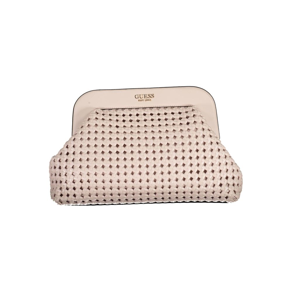 Pink Polyethylene Handbag