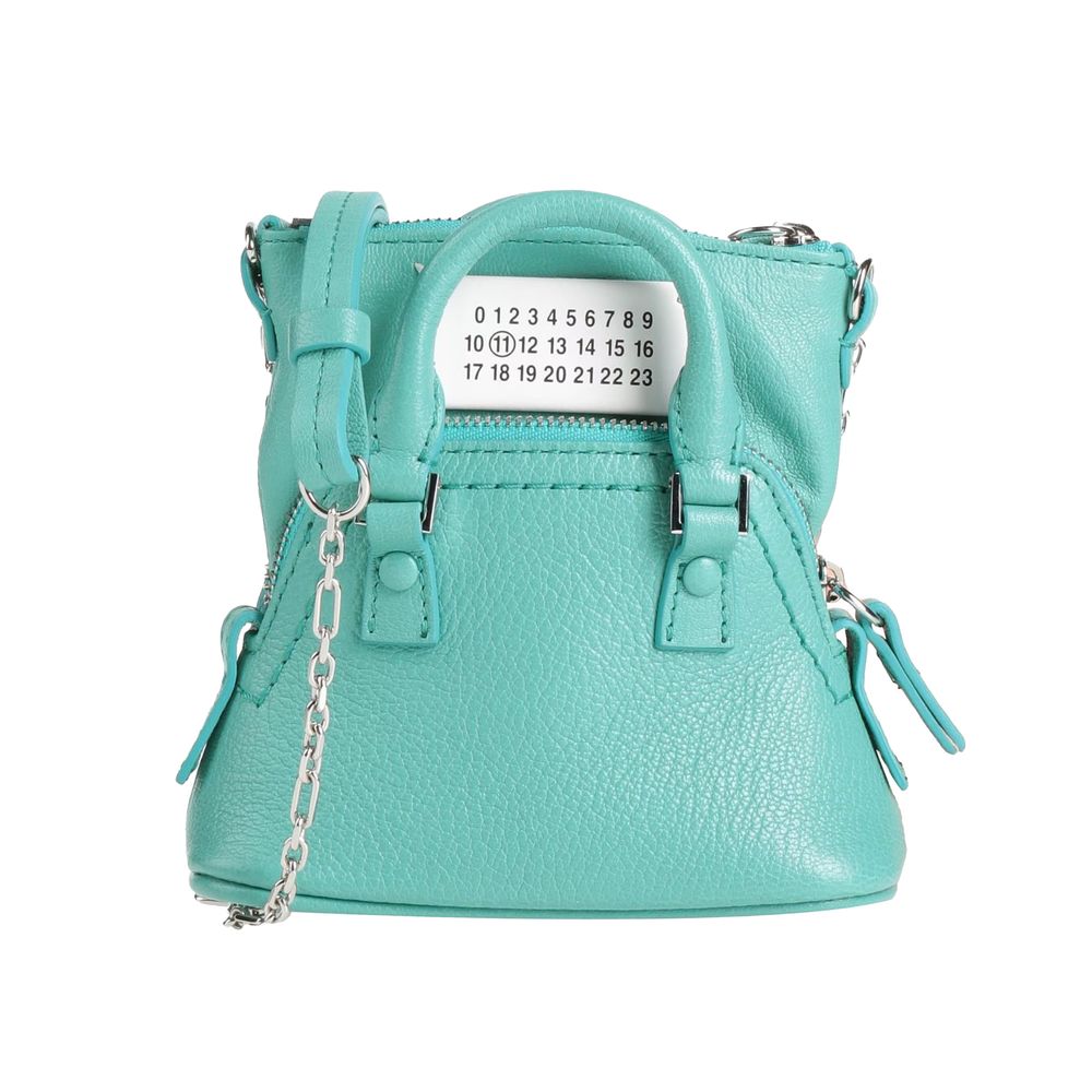 Blue Goatskin Crossbody Bag