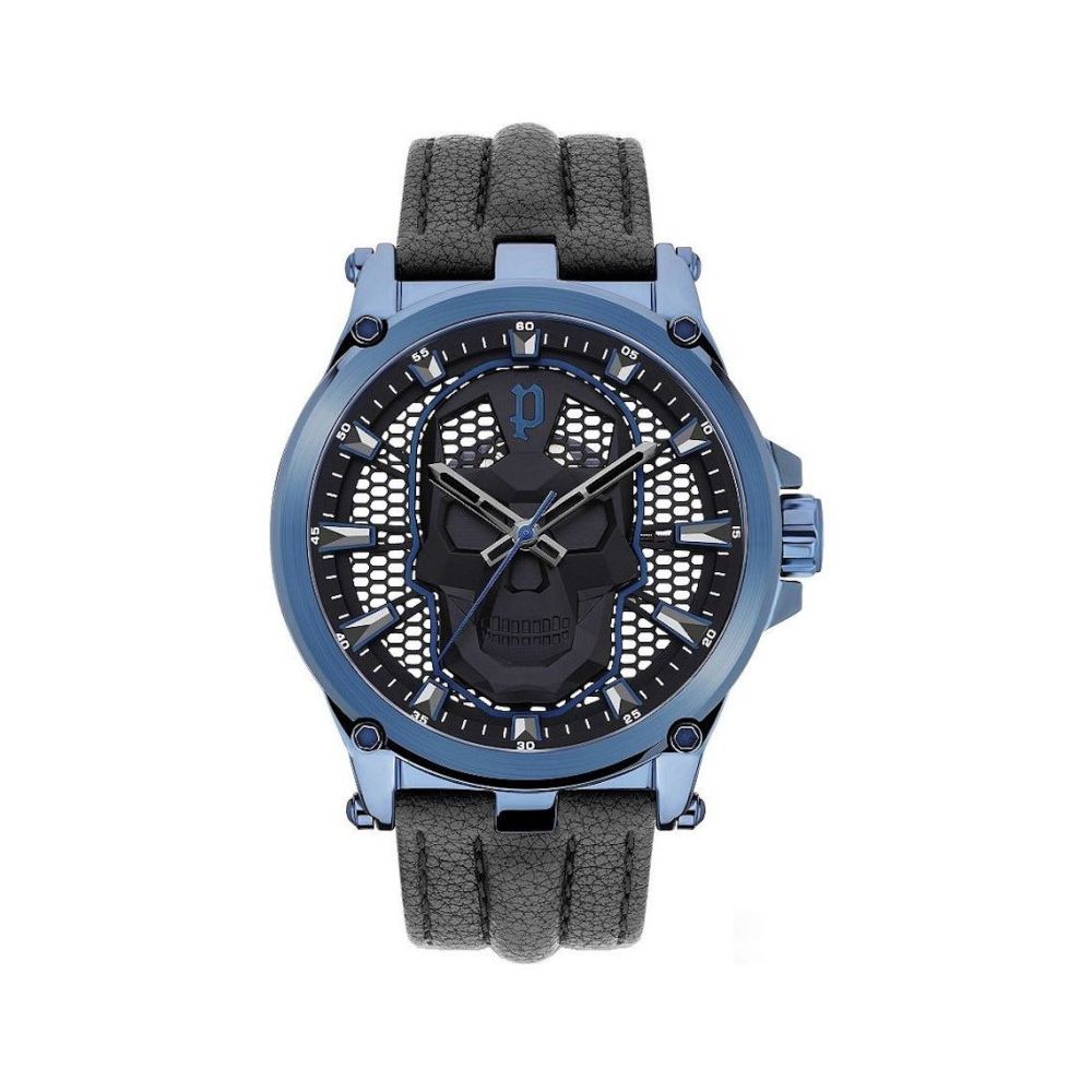 Black Leather Watch