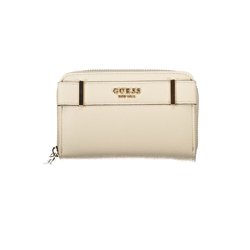 Beige Polyethylene Wallet