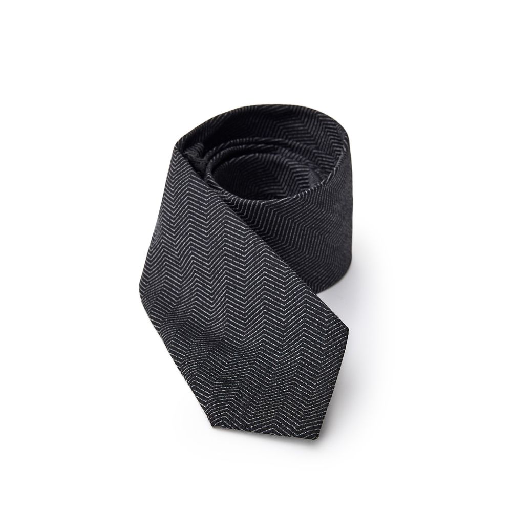 Black Silk Ties & Bowty