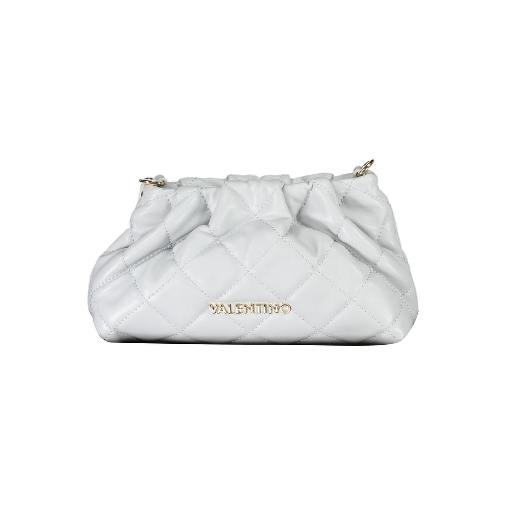Gray Polyethylene Handbag