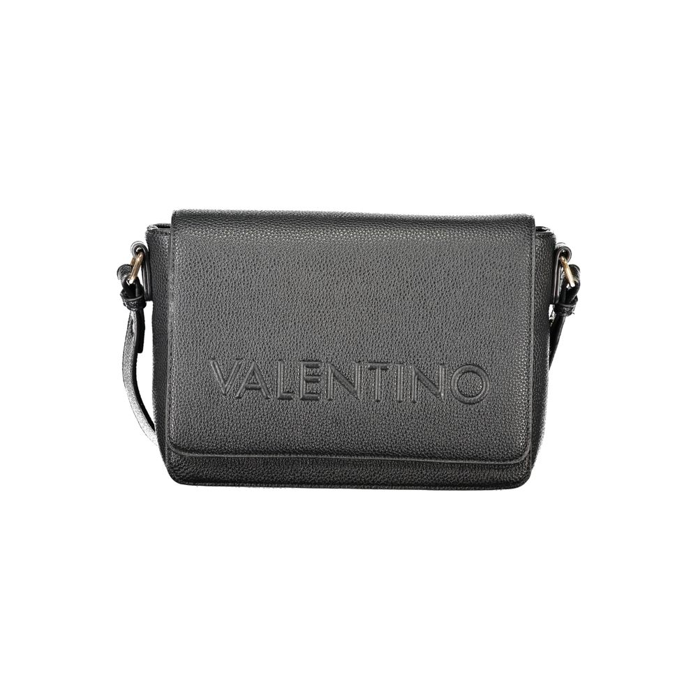 Black Polyethylene Women Handbag