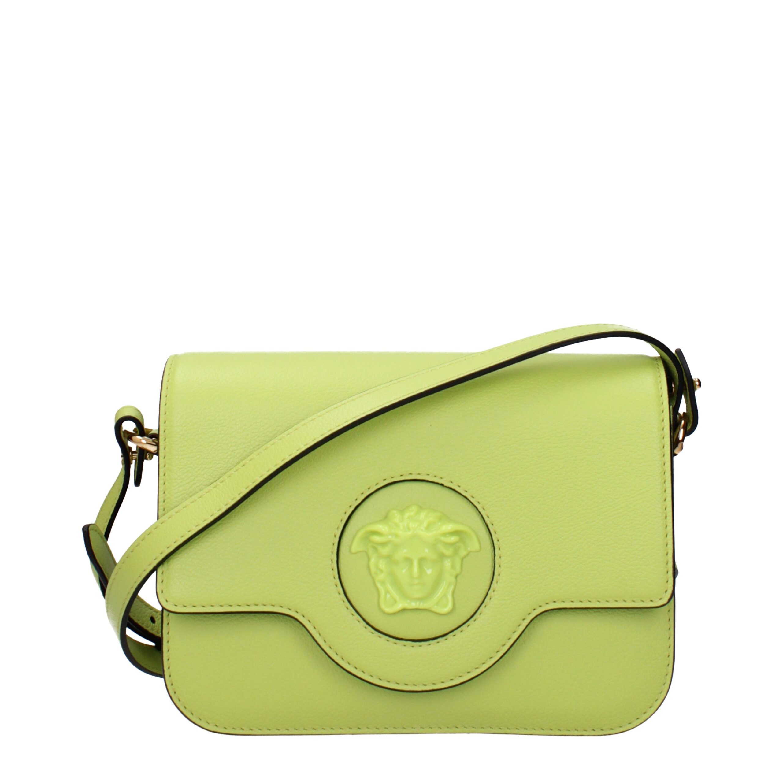 Green Leather Crossbody Bags
