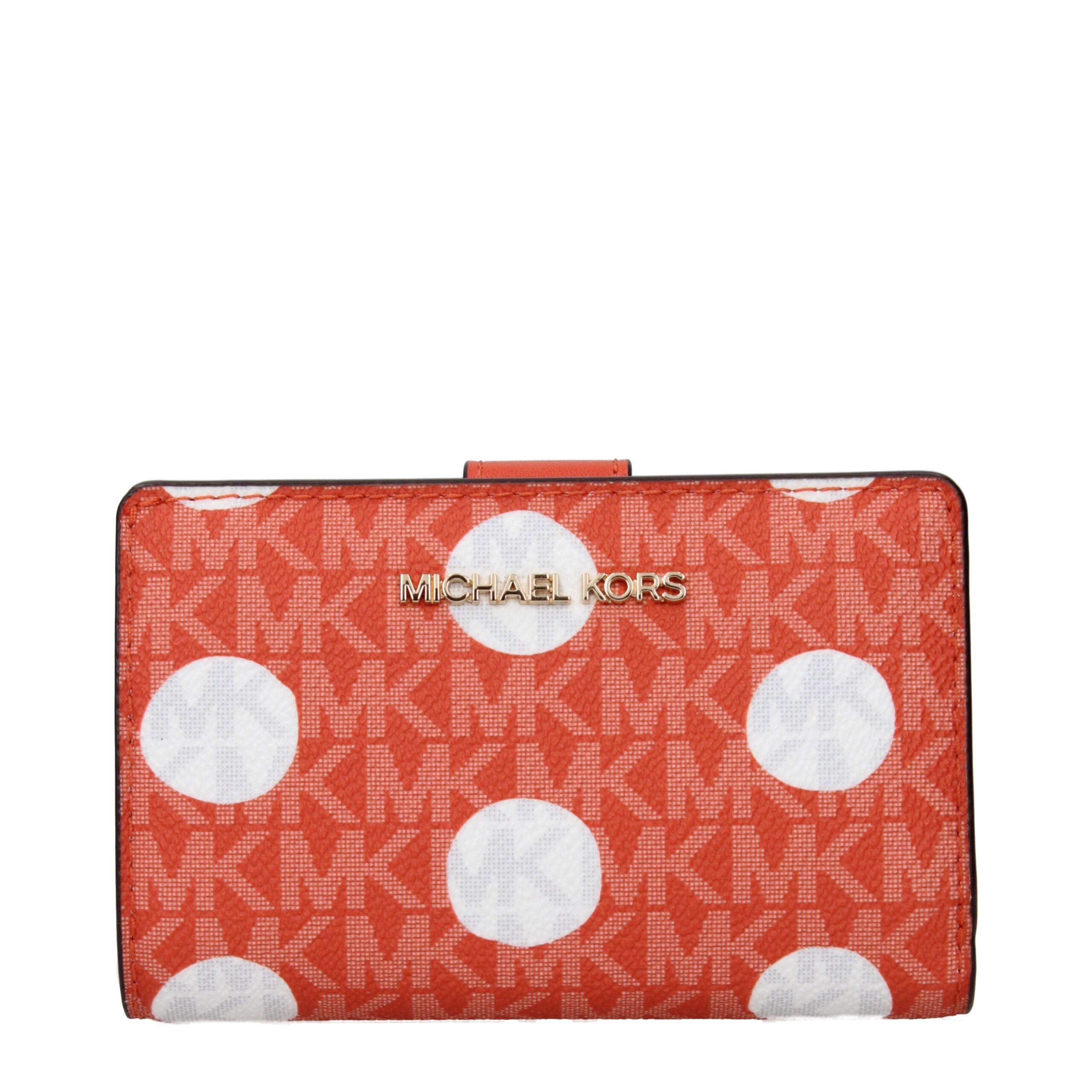 Orange Fabric Wallets