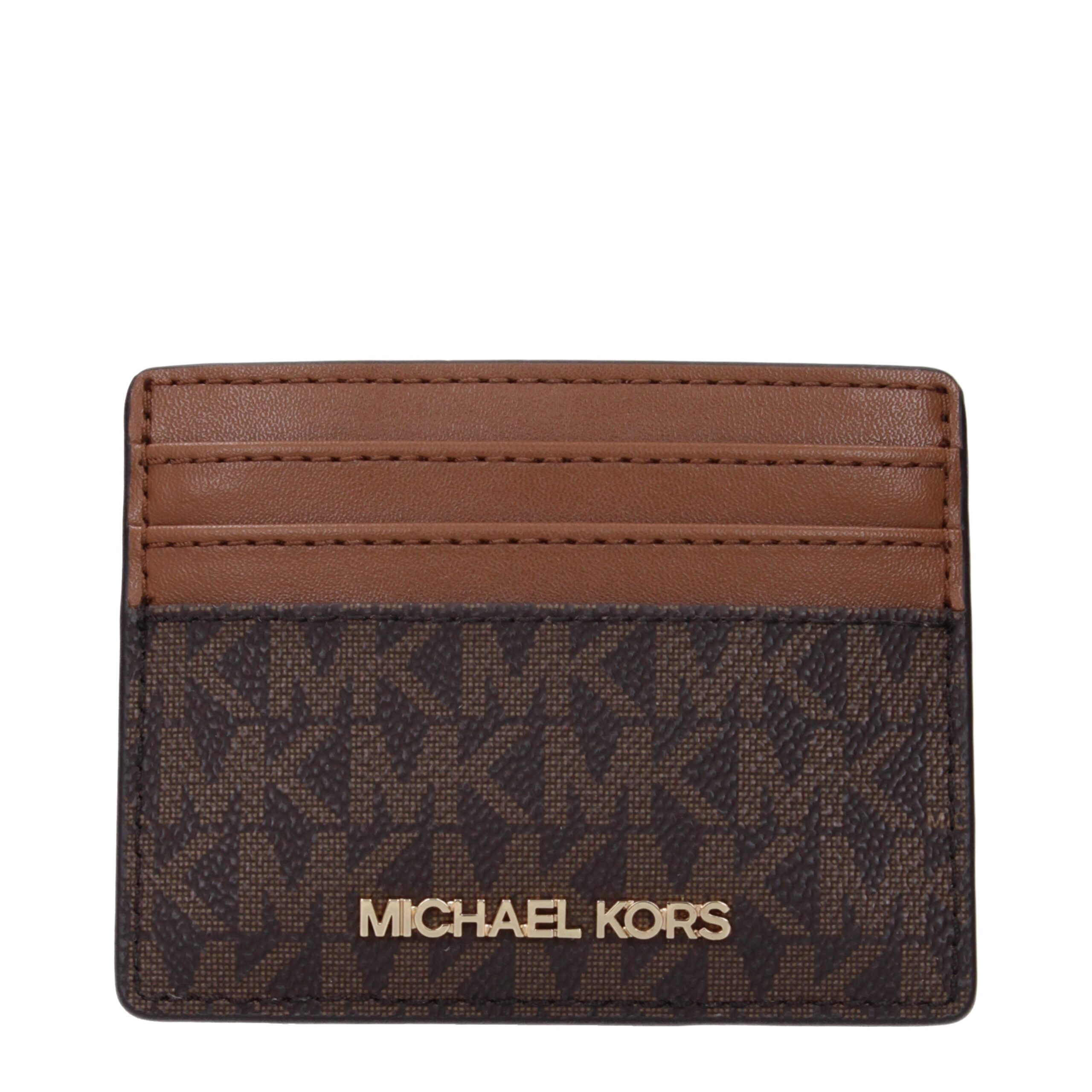 Brown Fabric Cardholders