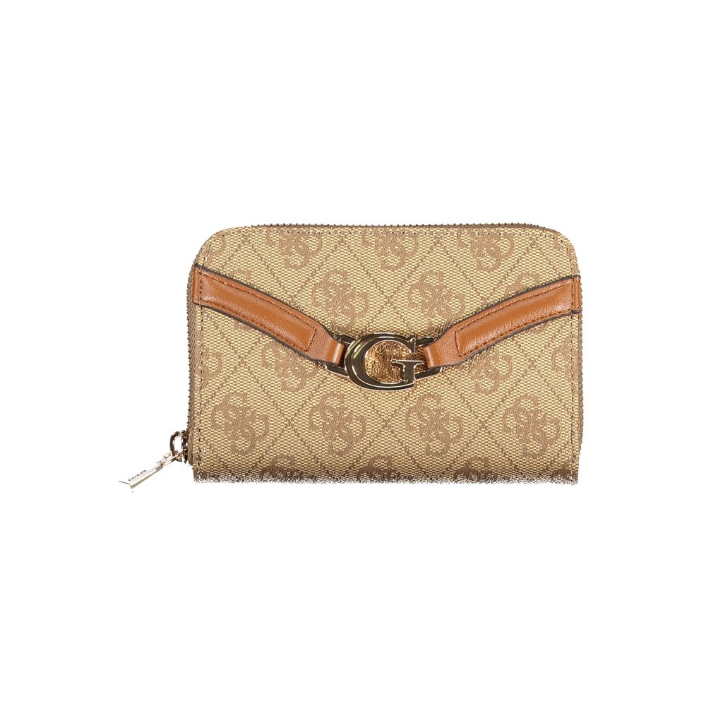 Beige Polyethylene Wallet
